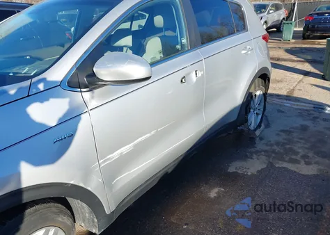 2017 Kia Sportage Lx from USA, damaged, VIN KNDPMCAC8H7192087